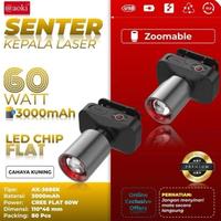 Gambar senter kepala headlamp Aoki AK-3685A - Army chy putih dari suluh88 undefined 5 Tokopedia