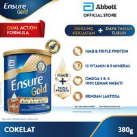 Gambar Ensure Gold HMB Cokelat 380 g - Nutrisi Dewasa Rendah Laktosa dari TOKO HALLO MAMA undefined 1 Tokopedia