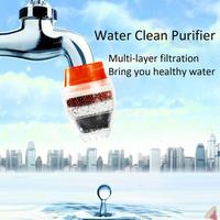 Gambar Filter Kran Air 3 Lapis Saringan Batuan Karbon Aktif Tap Water Purifier for 16-19mm Faucet 1/2 Inch dari CENRANA undefined 3 Tokopedia