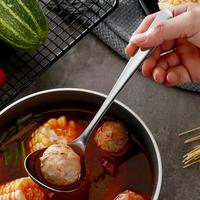 Gambar Sendok Prasmanan Saji Besar | Centong Sayur Besar | Sendok Kuah Stainless Gravy Ladle Hotel Quality Tebal - SendokPrasmanan dari Mega Indo Grosir undefined 2 Tokopedia