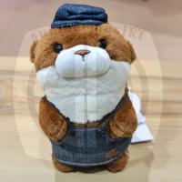 Gambar Otter Keychain / Otter Bag Charm / Otter Keyring / Gantungan Kunci Otter Berang Berang / Otter Plush Toy 13cm - Cream dari Sumber Mas Plastik Jkt undefined 5 Tokopedia