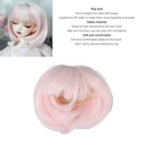 Gambar 10 cm Panjang Wig Labubu Universal Wig Upset Duck Wig Doll Bisa Dikeriting Dan Diwarnai Untuk Lingkar Kepala 21-24cm - Merah Muda dari Cyber-MM undefined 4 Tokopedia