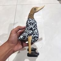 Gambar Patung Bebek Kayu isi Mote Payet, Duck Wood Statue BBK03 dari Mentari Bali Craft undefined 1 Tokopedia