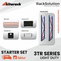 Gambar KITARACK Tire Rack 3TR2025 Hitam Rak Ban Motor Mobil 300KG Rak Besi Display Panjang 2M ; Tinggi 2.5M ; Lebar 45 - Merah dari Racksolution undefined 2 Tokopedia