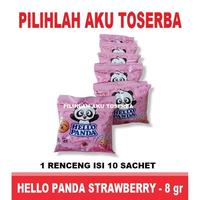 Gambar Meiji Hello Panda Biscuit Strawberry Renceng - (Harga 1 Dus) dari Rakacepat undefined 3 Tokopedia