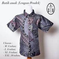 Gambar SULTAN HADI / BATIK / BATIK ANAK / BATIK ANAK COWOK / BATIK ANAK ANAK - Abu-abu, M dari Sultan Hadi Batik undefined 4 Tokopedia