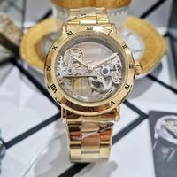 Gambar [READY STOK] FORSINING LUCID ALL GOLD JAM TANGAN PRIA ORIGINAL AUTOMATIC OTOMATIS MECHANICAL MEKANIK SKELETON TEMBUS PANDANG TRANSPARAN MANUAL WINDING RANTAI STAINLESS STEEL TANPA BATERAI ANTI AIR WATER RESIST dari Inspirasi Indonesia Market undefined 2 Tokopedia