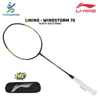 Gambar PAKET LINING WINDSTORM 72 NEW COLOR RAKET BADMINTON ORIGINAL - BLACK BLUE ORG dari PROCHAMPION undefined 1 Tokopedia