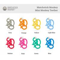 Gambar Best Seller Matchstick Monkey Mini Monkey Teether Gigitan Bayi Termurah - Light blue dari Celana777399 undefined 2 Tokopedia