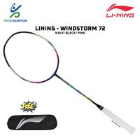 Gambar (Paket) Lining Windstorm 72 Raket Badminton Original - navy red slvr dari PROCHAMPION undefined 5 Tokopedia