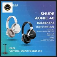 Gambar new shure aonic 40 over ear wireless bluetooth noise cancelling headphones high quality - Black dari Nexaa Official Store undefined 2 Tokopedia
