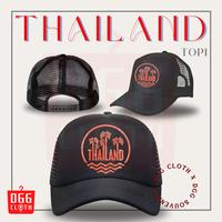 Gambar DGGCloth Topi Souvenir Thailand Topi Trucker Oleh Oleh Bangkok - Motif 1 (Hitam) dari DGG CLOTHING undefined 5 Tokopedia