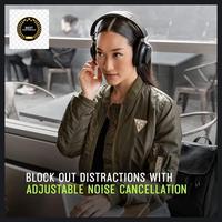 Gambar new shure aonic 40 over ear wireless bluetooth noise cancelling headphones high quality - Black dari Nexaa Official Store undefined 1 Tokopedia