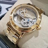 Gambar [READY STOK] FORSINING LUCID ALL GOLD JAM TANGAN PRIA ORIGINAL AUTOMATIC OTOMATIS MECHANICAL MEKANIK SKELETON TEMBUS PANDANG TRANSPARAN MANUAL WINDING RANTAI STAINLESS STEEL TANPA BATERAI ANTI AIR WATER RESIST dari Inspirasi Indonesia Market undefined 1 Tokopedia