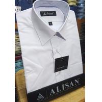 Gambar Kemeja Alisan SLIM FIT Pria Kemeja Formal Lengan Pendek Warna Putih - Putih, M dari JoyGacor.ID undefined 3 Tokopedia