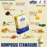 Gambar Etawasure Platinum isi 250gr Susu Kambing Etawa Plus Herbal Gamat Teripang jahe Temulawak kunyit sereh kelor dan kayu manis Susu Rasa jahe Sehat Tulang Sendi Mebantu Masalah Tulang Keropos Sendi Rematik Nyeri Otot Pegal Linu susu etawalin Susu Etawaku dari tisiamminimarket undefined 3 Tokopedia