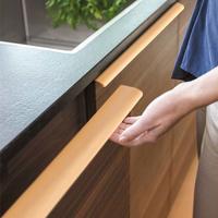 Gambar [761-LG] Gold Thin Invisible Aluminum Handle - Knob Tarikan Gagang Stainless Emas Lemari Pintu Laci Kabinet Furniture Elegan Klasik Classic Minimalis - 96mm (120mm)  dari Handle House ID undefined 4 Tokopedia