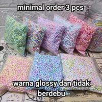 Gambar butiran styrofoam warna/floam/butiran gabus undian/isi giftbox/slime - mix red dari yora paper undefined 1 Tokopedia
