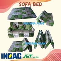 Gambar SOFA BED INOAC EON D23 TEBAL 20CM GARANSI 10 TAHUN ANTI KEMPES FREE BANTAL - 200x180, 20 Cm dari PRATAMA-FOAM undefined 1 Tokopedia