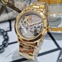 Gambar [READY STOK] FORSINING LUCID ALL GOLD JAM TANGAN PRIA ORIGINAL AUTOMATIC OTOMATIS MECHANICAL MEKANIK SKELETON TEMBUS PANDANG TRANSPARAN MANUAL WINDING RANTAI STAINLESS STEEL TANPA BATERAI ANTI AIR WATER RESIST dari Inspirasi Indonesia Market undefined 4 Tokopedia