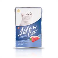 Gambar Lifecat Life Cat Pouch/saset 85G 85 G 85GR 85 GR PER DUS/BOKS/BOX - ADULT SALMON dari Dunia Hewan Store undefined 5 Tokopedia