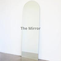 Gambar CERMIN GANTUNG FULL BODY OVAL SETENGAH LINGKARAN TANPA BINGKAI MULTIFUNGSI - Hitam, 123 x 26 dari De'Mirror undefined 3 Tokopedia