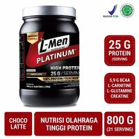 Gambar READY L-men Platinum 800 gram Suplemen Tinggi Whey Protein Rendah Lemak - LMEN 800gr 800 gr - Unflavored dari CV MEDIA JAYA ID undefined 2 Tokopedia