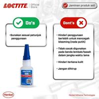 Gambar Terlaris Henkel Loctite 495 Instant Adhesive Lem Instan Lem Super Glue 20 Gr - 495 dari Home Unix undefined 1 Tokopedia