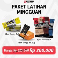 Gambar FaH STRIVE-Paket Latihan Mingguan #2(Energy Gel + Bite Size +Protein Bar) dari effendi750 undefined 5 Tokopedia