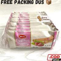 Gambar FaH [TERMURAH!] Egg Roll Monde Cream Coklat/Strawberry/Cheese 1 PAK 10pcs - 1Pak Coklat dari effendi750 undefined 1 Tokopedia
