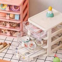 Gambar Rak Mini Serbaguna / Rak Penyimpan Kosmetik / Organizer Multifungsi / Rak Laci Susun Organizer Bahan Akrilik - 3 Tingkat dari NUSANTARA BOSS undefined 1 Tokopedia