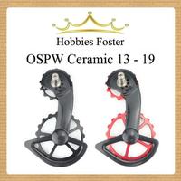 Gambar OSPW Ceramic Pulley 13T - 19T Oversize Ultegra R8000 Dura Ace R9100 - R7000 Hitam dari Bint4ng_Otomotif undefined 2 Tokopedia