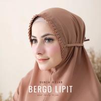 Gambar Hijab Bergo KCB Jilbab Kerudung Tali Belakang Instan Langsung Pakai Di - Broken White dari Kezla shop undefined 1 Tokopedia