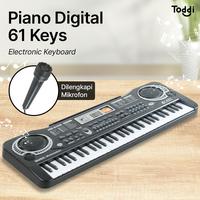 Gambar Mainan Piano Anak Digital Electronic Keyboard 61 Keys - MQ-6106 Bagus dari Toko Best Ever undefined 1 Tokopedia