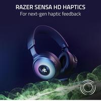 Gambar Razer Kraken v4 pro wireless gaming headset OLED control hub dari Mos Lovers undefined 3 Tokopedia