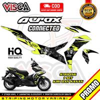 Gambar Striping Aerox 155 Connected / Aerox New Variasi Skull - Blue Sky dari Visca Stiker undefined 1 Tokopedia