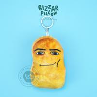 Gambar Bizzarpillow Souvenir Gantungan Kunci Chicken Nugget - Chicken face dari Bizzarpillow undefined 1 Tokopedia