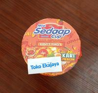Gambar Mie sedaap cup kari mercon 79gr sedap cup rawit bingit sedap cup popmie rawit banget kari mercon dari Willie Mart undefined 1 Tokopedia