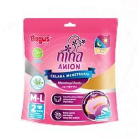 Gambar Bagus Nina Anion Celana Menstruasi Isi 2 pads M-L / Pembalut / Pads / Menstruasi dari Apotik Century undefined 2 Tokopedia