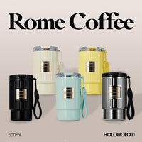 Gambar HOLOHOLO Rome Coffee Cup Tumbler SUS316 Insulated 500ML - Silver dari Holoholo Indonesia undefined 1 Tokopedia