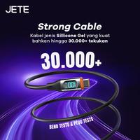 Gambar JETE CX13 Type C To C Kabel Charger 100W LED Indicator For HP & Laptop dari JETE Authorized Bandung undefined 5 Tokopedia