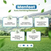 Gambar ETAWAMIL Susu Kambing Etawa Bubuk - Rasa Original Halal BPOM 500 gram dari etawamil undefined 4 Tokopedia