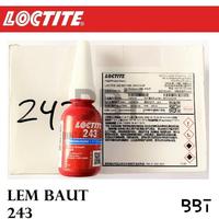 Gambar Terlaris Lem Baut Loctite 243 10Ml / Loctite Threadlocker 243 / Isi Rongga Mur - 243 SEMI PERMAN dari Home Unix undefined 2 Tokopedia