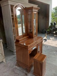 Gambar meja rias ful jati clasic - Cokelat dari ANGGARA FURNITURE BAROKAH undefined 1 Tokopedia