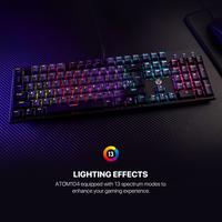 Gambar Fantech ATOM104 SUMI MK886 V2 | 104% RGB Mechanical Gaming Keyboard - Black, Red dari MXKomputer_NEW undefined 3 Tokopedia