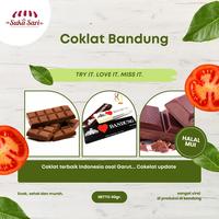 Gambar Coklat I Love Bandung Asli Garut Dark Chocolate 40Gram | Sukasari Snack dari SUKASARI undefined 4 Tokopedia