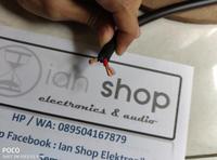 Gambar Kabel Speaker Crimson 2x2,5mm Ecer Meteran Lentur Mudah di Solder (SKU IS) dari Karya Bangun Listrik undefined 3 Tokopedia