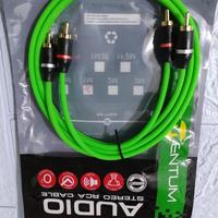 Gambar Kabel RCA Momentum GF Hijau 1 Meter RCA to RCA 2 Way Stereo Original (SKU IS) dari Karya Bangun Listrik undefined 2 Tokopedia