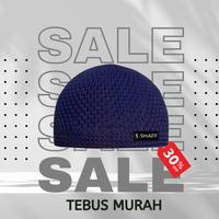 Gambar SHAFF - Peci Rajut terbaik oleh oleh haji dan umroh - 1pcs, Abu-abu dari Shaffstoreid undefined 5 Tokopedia