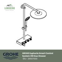 Gambar GROHE 26507000 EUPHORIA SMRT CTRL SHOWER SYSTEM WITH THERMOSTAT dari LANGGENG Home Center undefined 3 Tokopedia